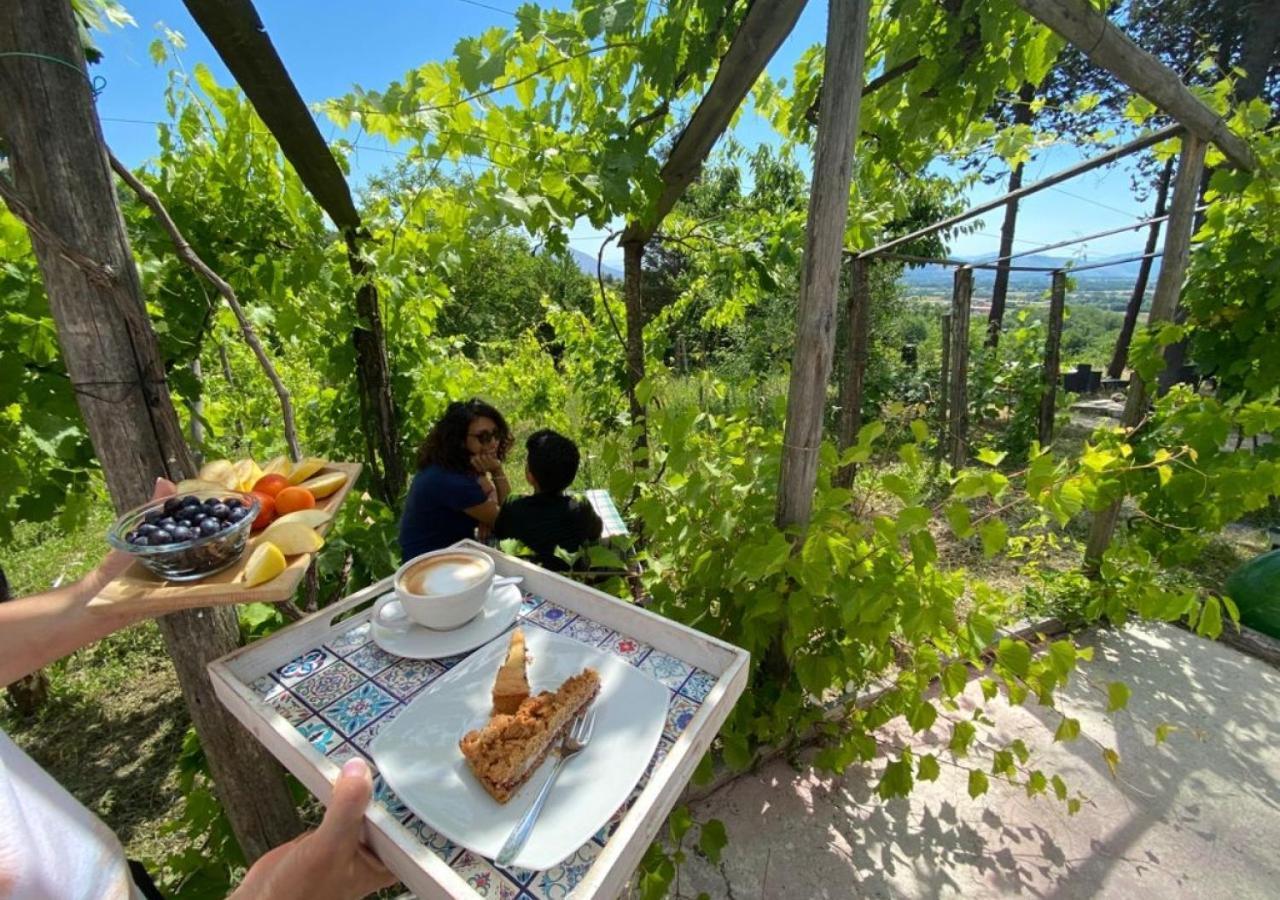 "Il Casaletto" Agriturismo Moderno, Vista Panoramica E Cibo Spettacolare- Scurcola Marsicana Villa Exterior photo